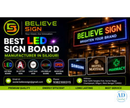Best LED Sign board manufacturer in siliguri