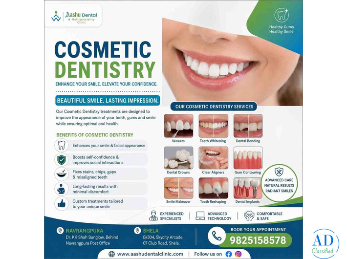 Cosmetic Dentistry Clinic in Ahmedabad - Book Consultation