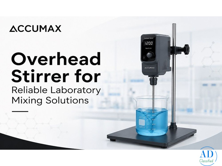 Overhead Stirrer for Reliable Laboratory Mixing Solutions