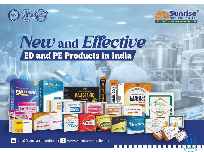 ED And PE Products Manufacturer Company At Sunrise remedies