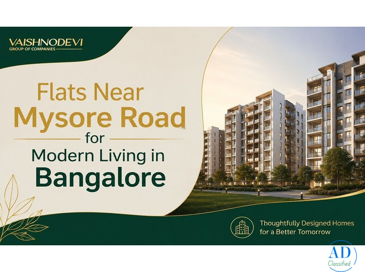 Flats Near Mysore Road for Modern Living in Bangalore