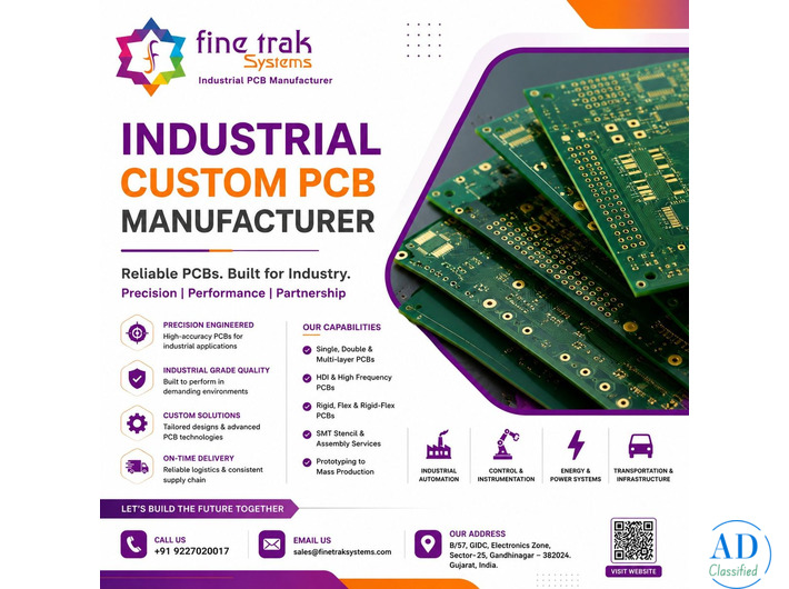 Custom PCB Design | High Quality Industrial PCB Manufacturer