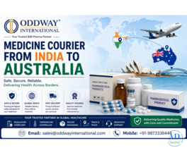 Healthcare Shipping: Courier Medicines from India to Australia - Oddway
