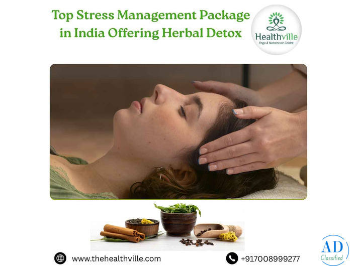 Top Stress Management Package in India Offering Herbal Detox