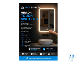 Mirror Touch Switches Manufacturer in Mumbai | Prox Synergy