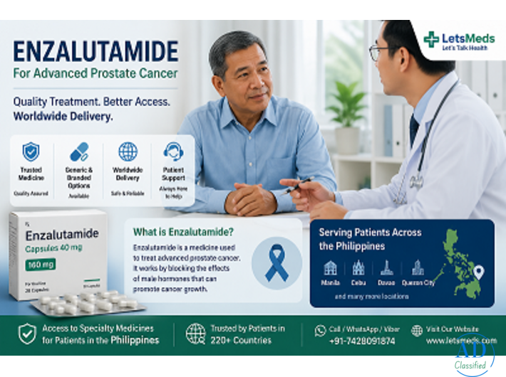 Finding Affordable Enzalutamide Treatment in the Philippines