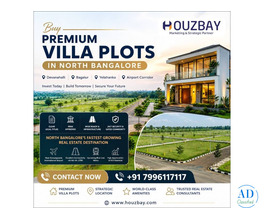 Buy Premium Villa Plots in North Bangalore | Houzbay