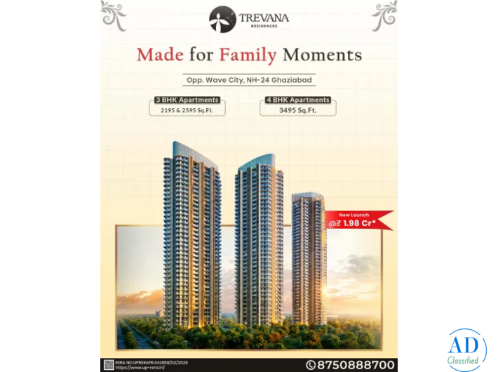 Karyan Trevana Residences – Luxury Apartments Starting from ₹1.98 Cr on NH-24, Ghaziabad