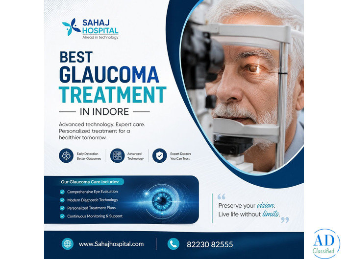 Best Glaucoma Treatment In Indore
