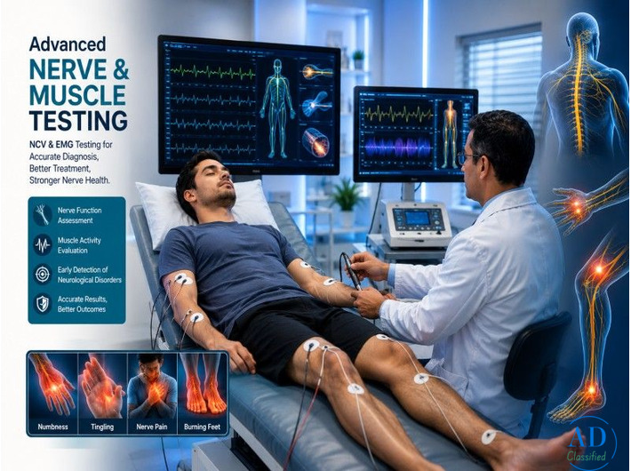 Nerve & Muscle Testing in Gurugram | NCV & EMG Diagnosis