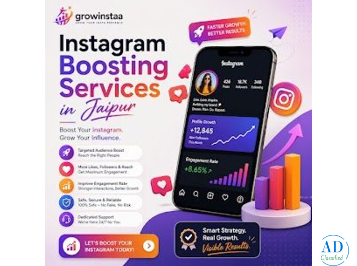 Growinstaa - Instagram Boosting Services in Jaipur
