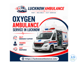 Oxygen Ambulance Service in Lucknow