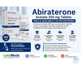 Abiraterone Acetate Medicine Availability in the Philippines