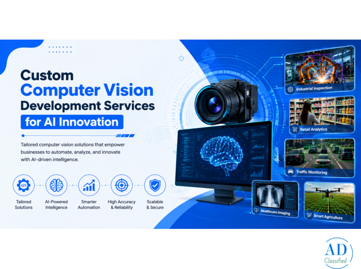 Custom Computer Vision Development Services for AI Innovation