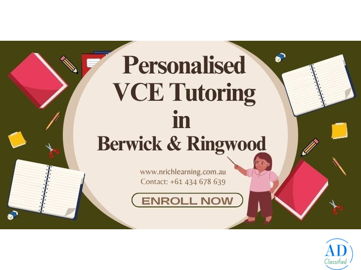 Personalised VCE Tutoring in Berwick & Ringwood to Help You Succeed