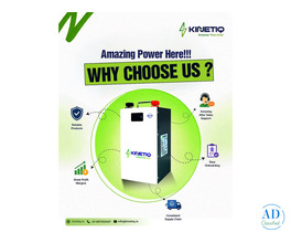 Smart Energy Begins with Kinetiq Batteries