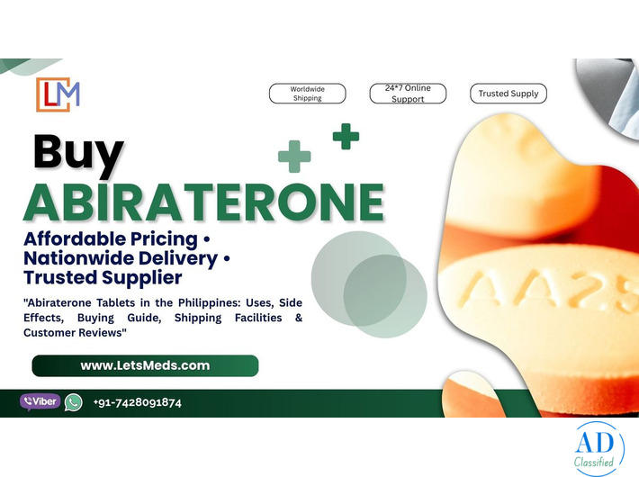 Generic Abiraterone Tablet Online Best Price in Philippines: Where to buy?