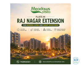 Flats in Raj Nagar Extension for Modern Living and Smart Investment