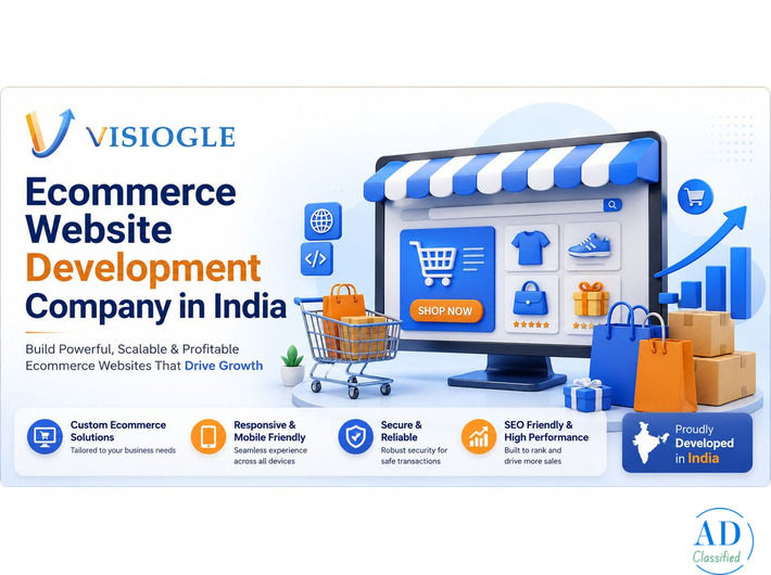 Ecommerce Website Development Company in India | Visiogle