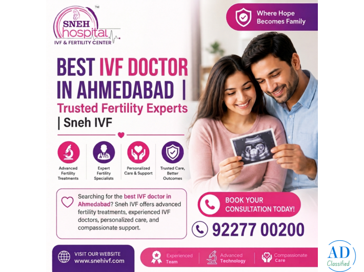 Best IVF Doctor in Ahmedabad | Trusted Fertility Experts | Sneh IVF