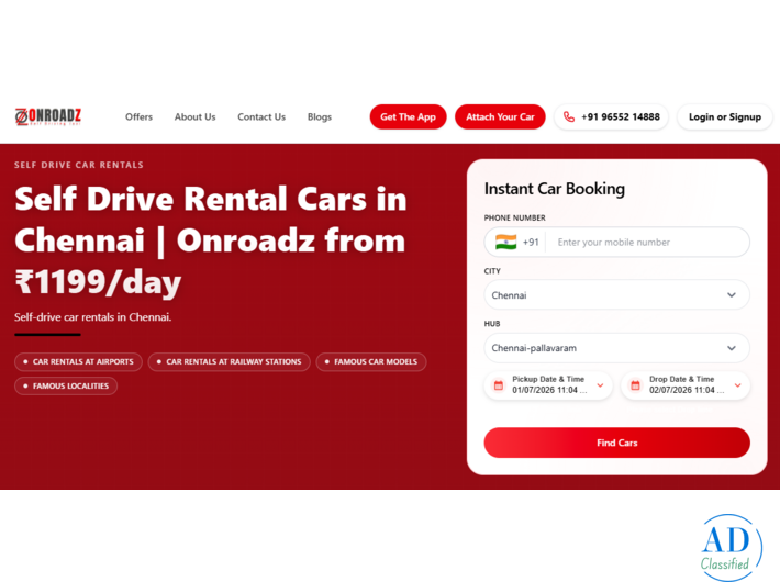 Self Drive Car Rental in Chennai