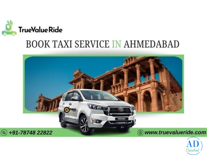 Taxi Booking in Ahmedabad with True Value Ride