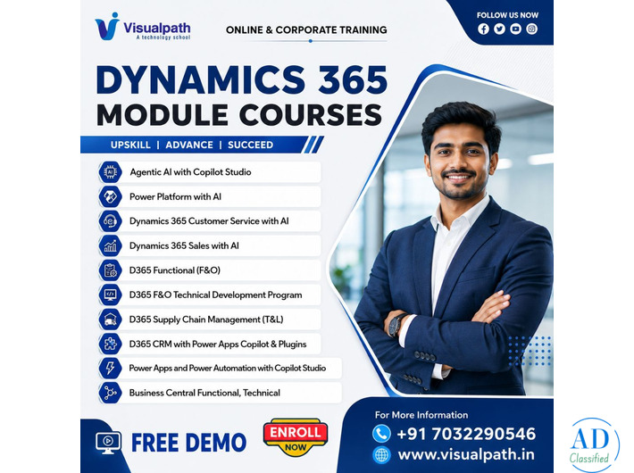 Microsoft Dynamics 365 Training – All Modules