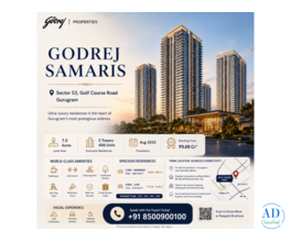 Godrej Samaris Golf Course Road Gurgaon – Booking Open