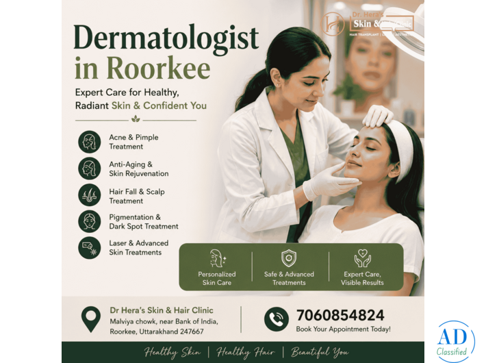 Affordable Care From The Best Dermatologist In Roorkee