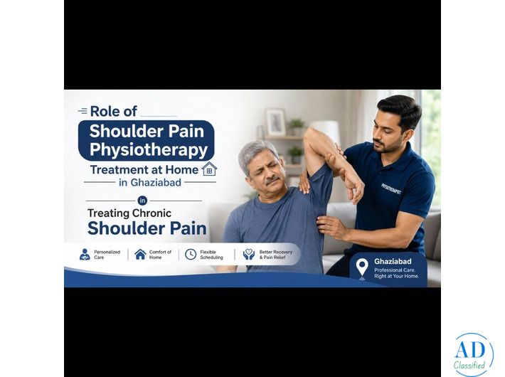Shoulder Pain Physiotherapy Treatment At Home in Ghaziabad