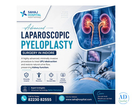 Advanced Laparoscopic Pyeloplasty Surgery In Indore - Sahaj Hospital