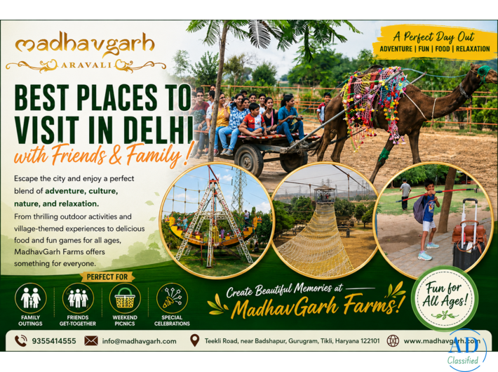 Best Outing Places Near Delhi for Family & Friends