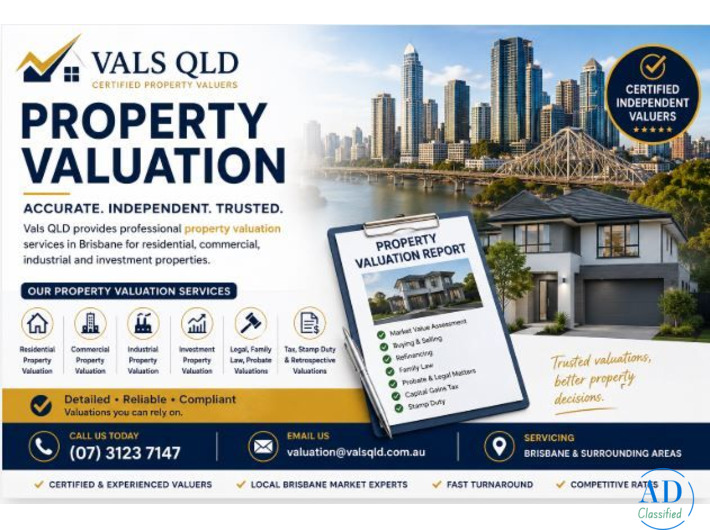 Property Valuation – Certified & Accurate Property Valuation Services in Brisbane