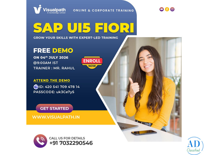 SAP UI5 Fiori Free Demo Class for Beginners and Experts