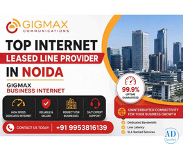 Top Internet Leased Line Provider in Noida GIGMAX Business Internet