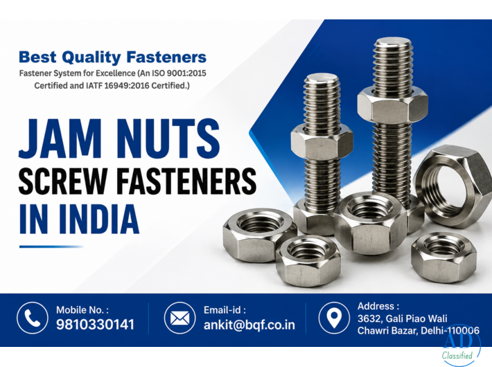Jam Nuts Screw Fasteners in India