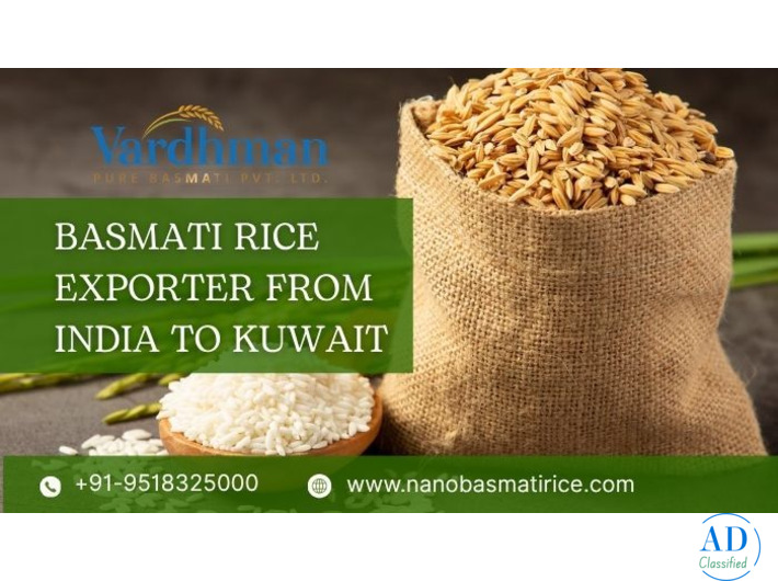 Basmati Rice Exporter from India to Kuwait
