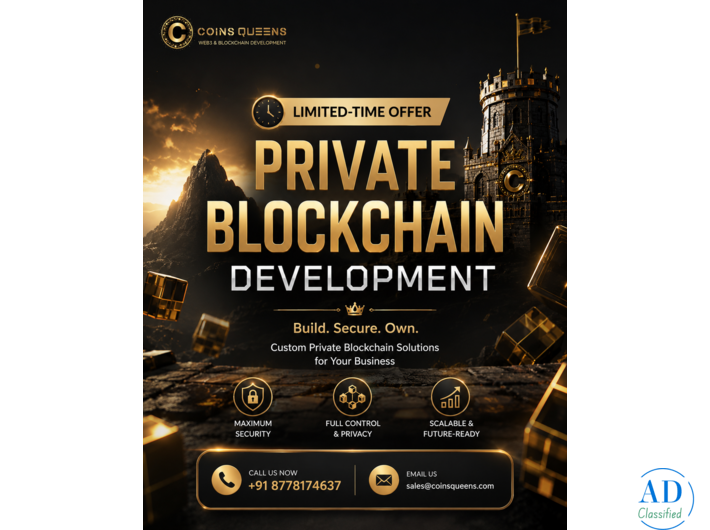 Limited-Time Offer – Private Blockchain Development