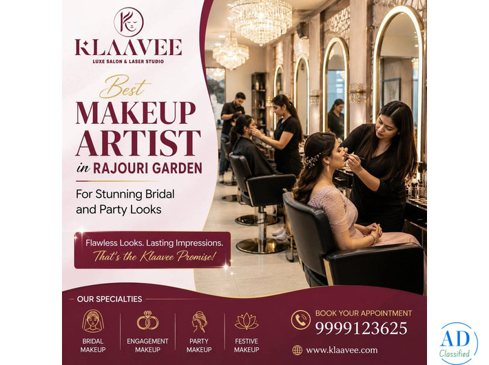 Best Makeup Artist in Rajouri Garden for Stunning Bridal and Party Looks