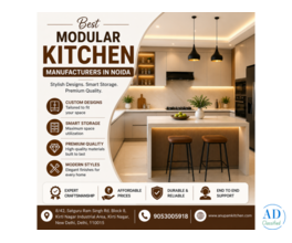 Modern Modular Kitchen Manufacturers in Noida
