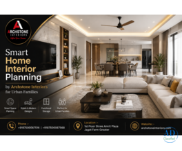 Smart Home Interior Planning by Archstone Interiors for Urban Families
