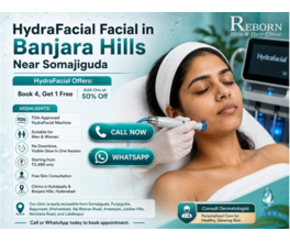 HydraFacial Treatment near Banjara Hills for Lasting Skin Hydration