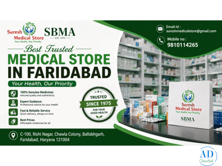 Best Trusted Medical Store in Faridabad