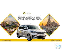 Rajkot to Dwarka Cab Fare & Booking
