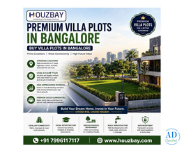 Premium Villa Plots in Bangalore | Buy Villa Plots in Bangalore #Houzbay