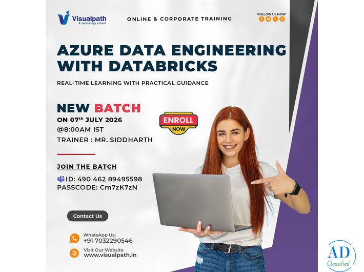 Azure Data Engineering Databricks New Batch Starts