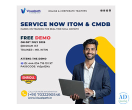 ServiceNow ITOM & CMDB Online Training | FREE Demo Enroll Now