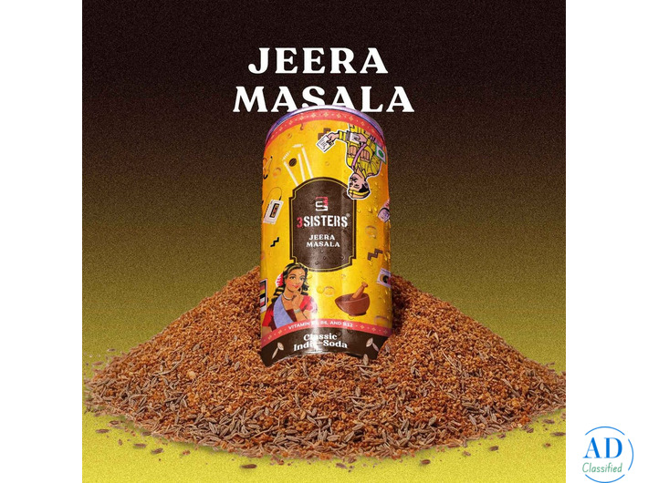 New Jeera Soda with Authentic Indian Flavor