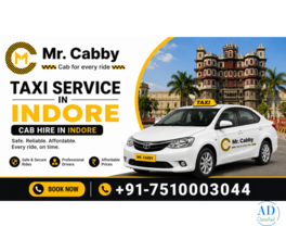 Taxi Service in Indore – Book Local & Outstation Cabs