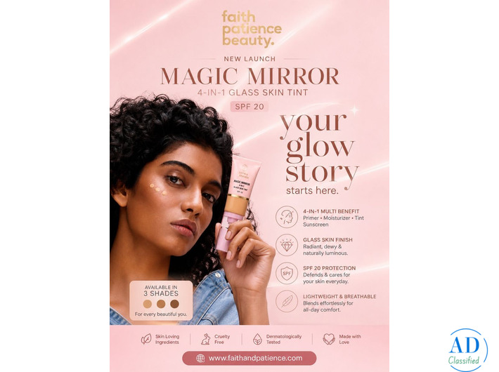 Faith & Patience Magic Mirror – Your Everyday Glass Skin Essential